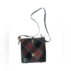 NWOT Dooney & Bourke Tartan Plaid Crossbody Bucket Bag-Never Used!